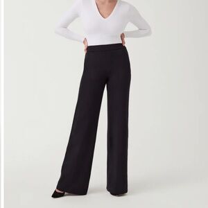 Spanx The Perfect Pant Wide Leg 2X Black